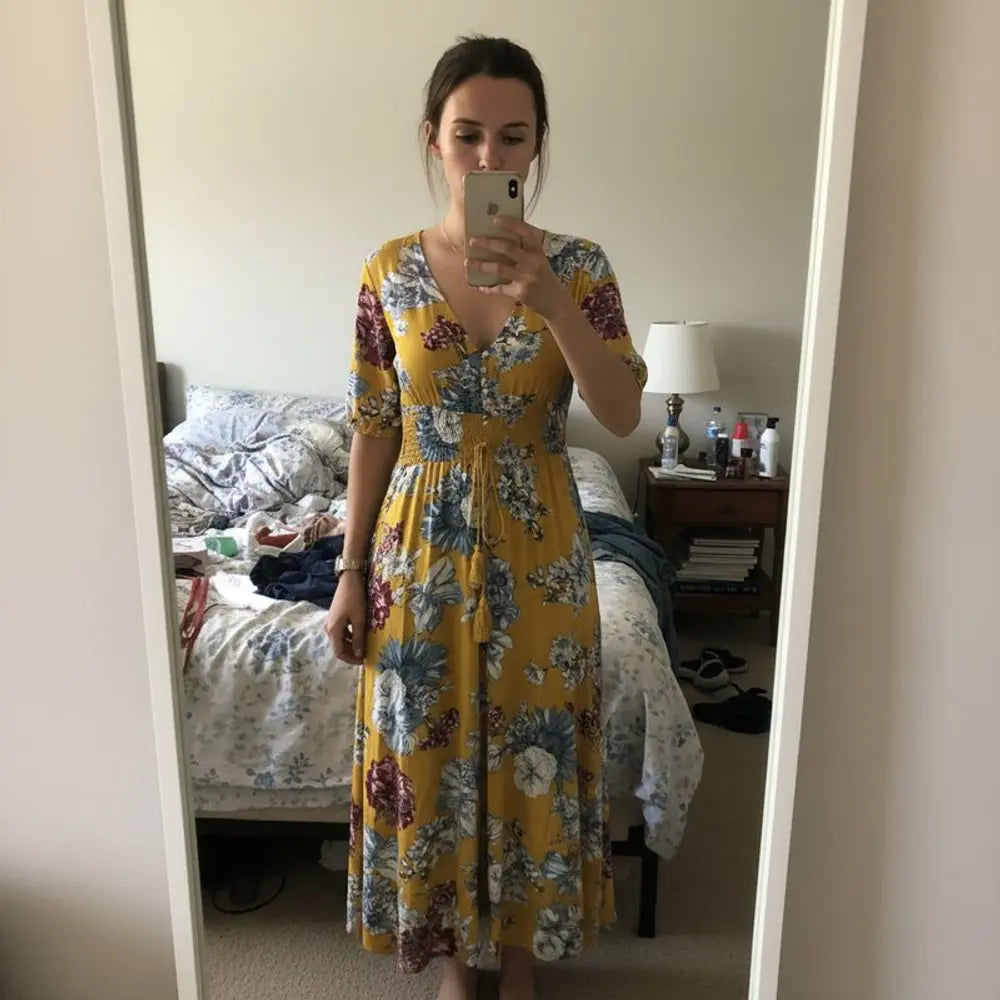 Sienna Floral Midi Dress