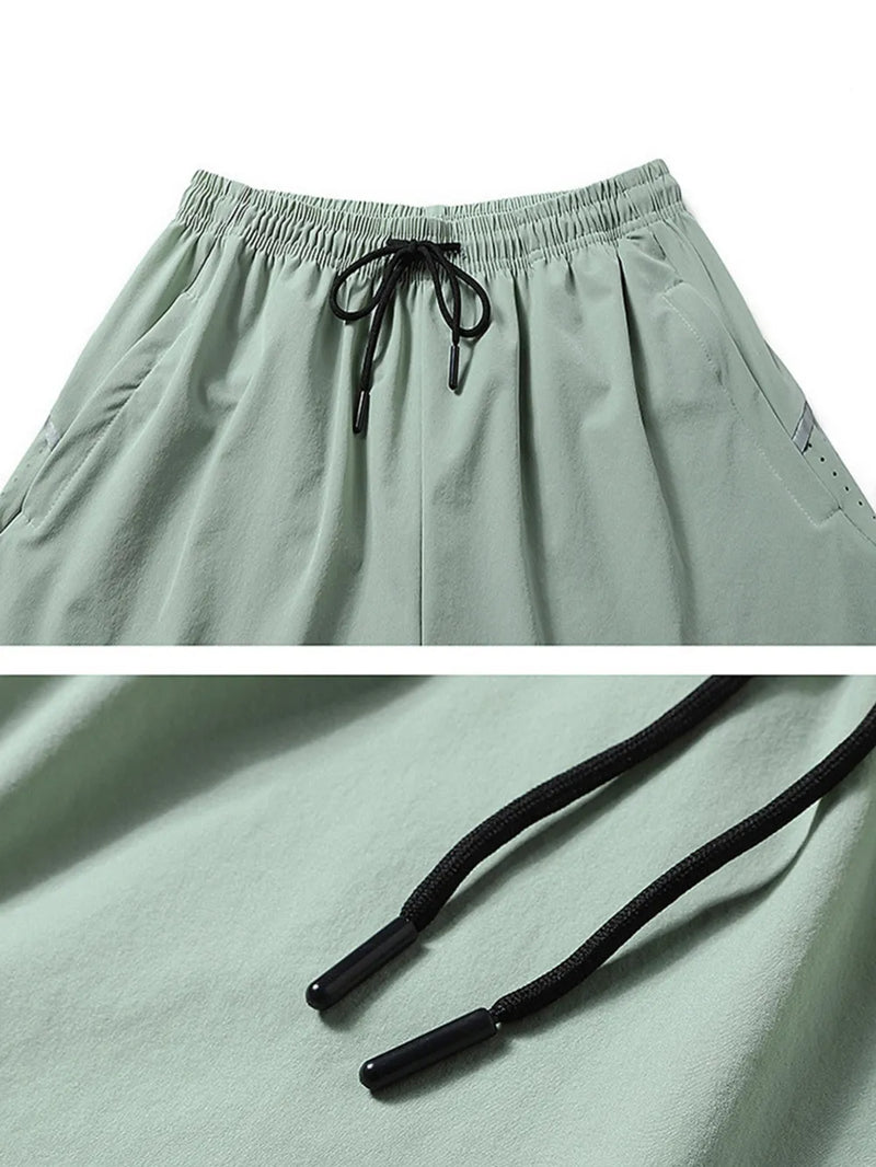 Men's Plus Size Drawstring Shorts 7