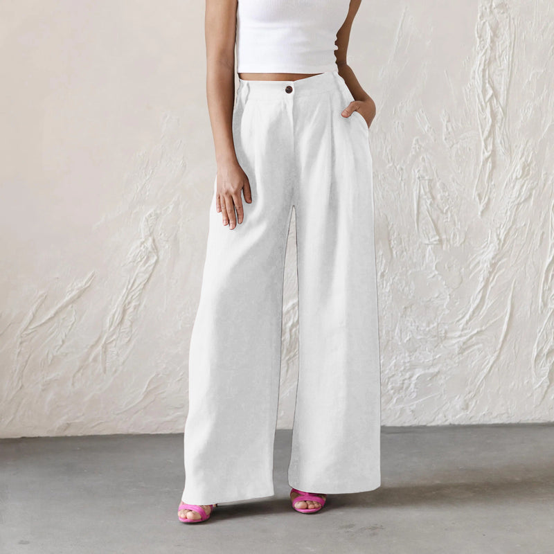 Maren High-Waist Wide-Leg Trousers 3
