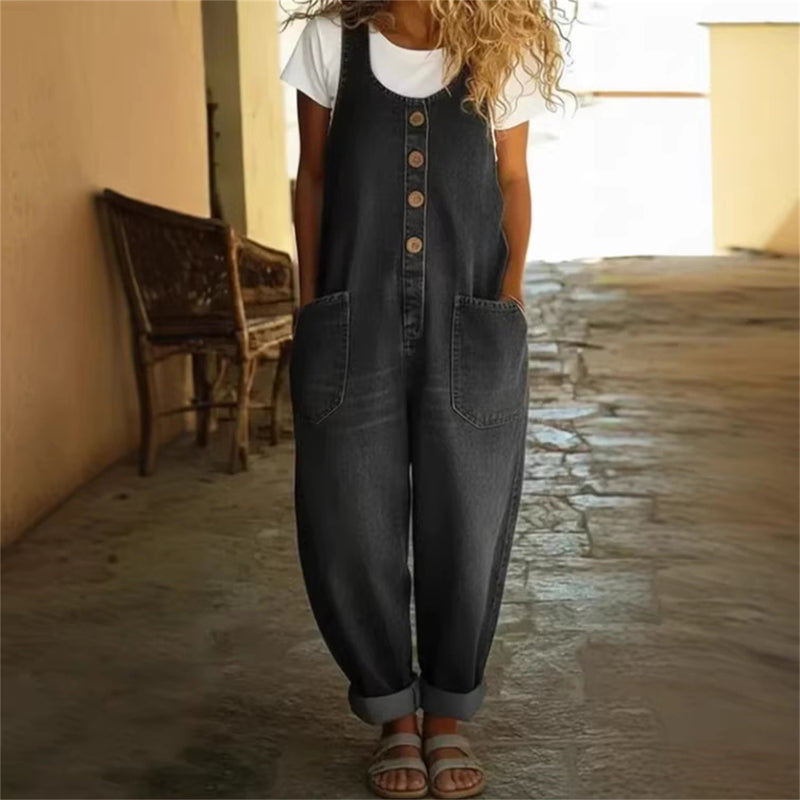 Quinn Denim Jumpsuit 3