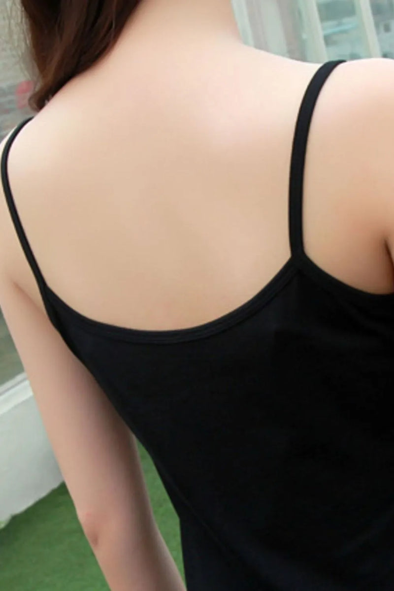 Scoop Neck Mini Cami Dress 8