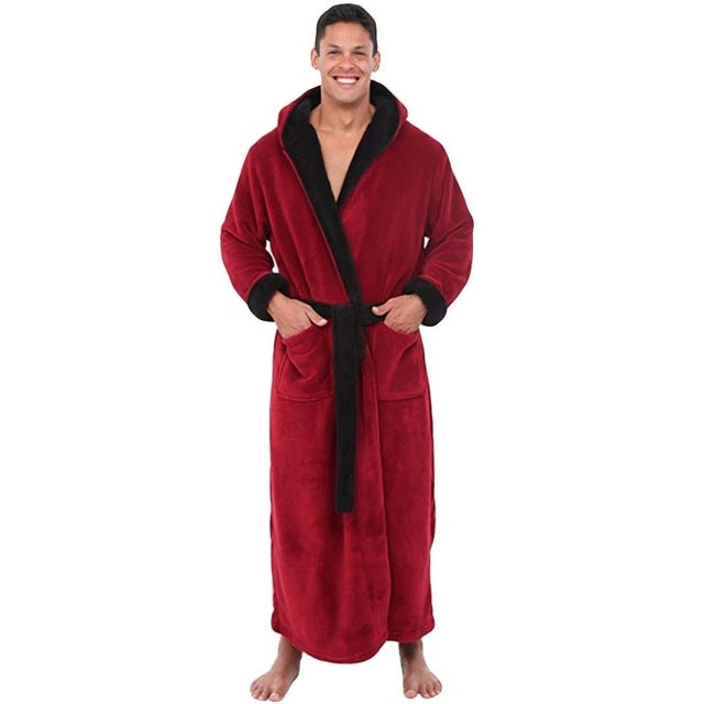 Rhys Winter Homewear Set in Red