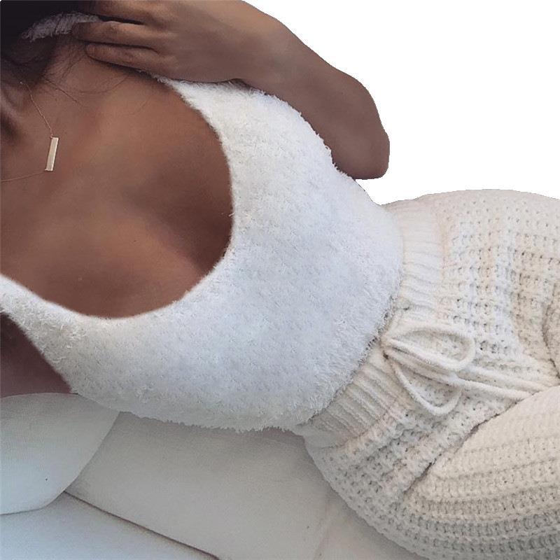 June Crop Lounge Short Set