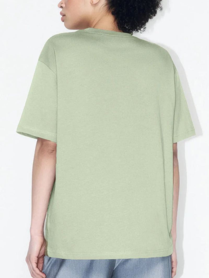 Plus Size Oversized Round Neck Short Sleeve T-Shirt 8