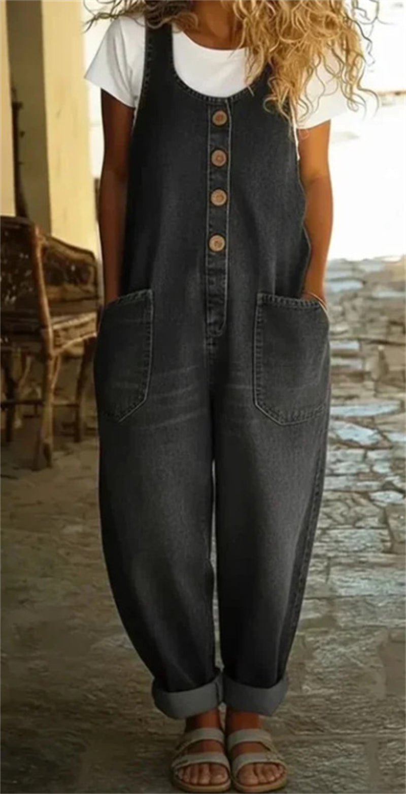 Quinn Denim Jumpsuit 1