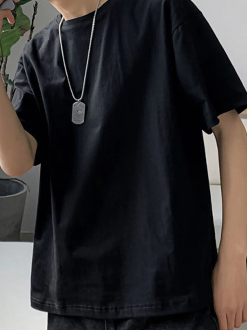 Men's Round Neck Short Sleeve T-Shirt 3