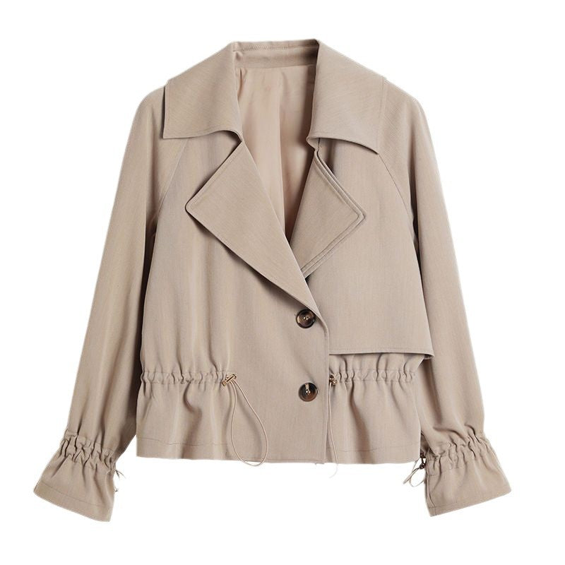 Hartley Cropped Trench Jacket 4