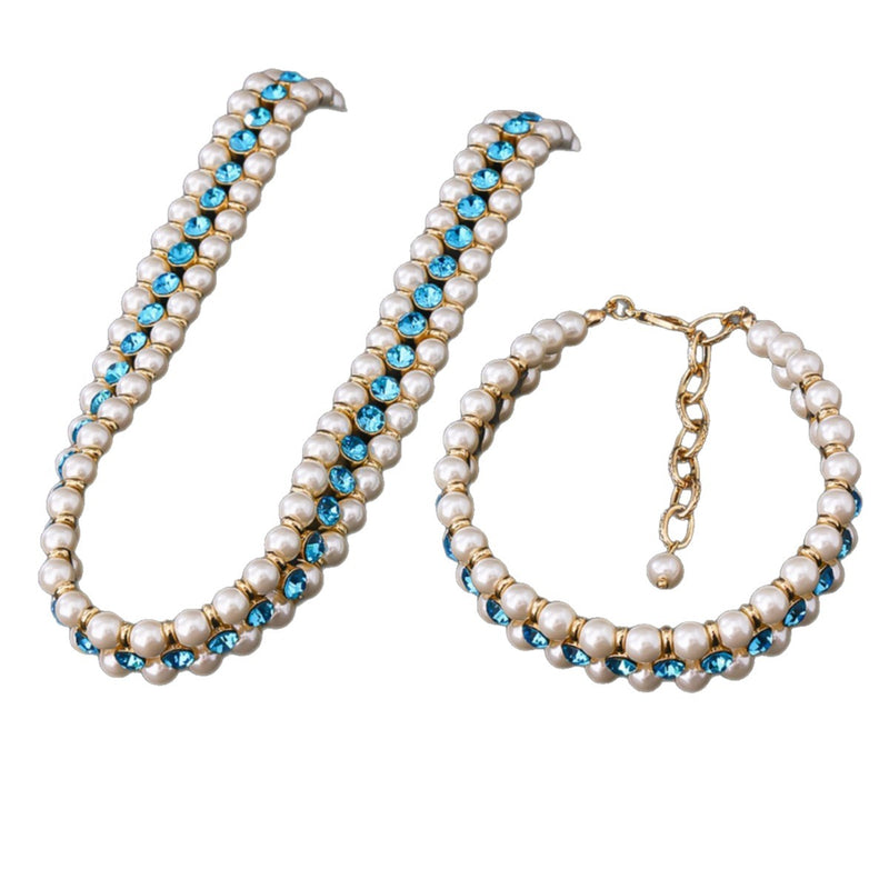 Seraphine Pearl & Crystal Necklace