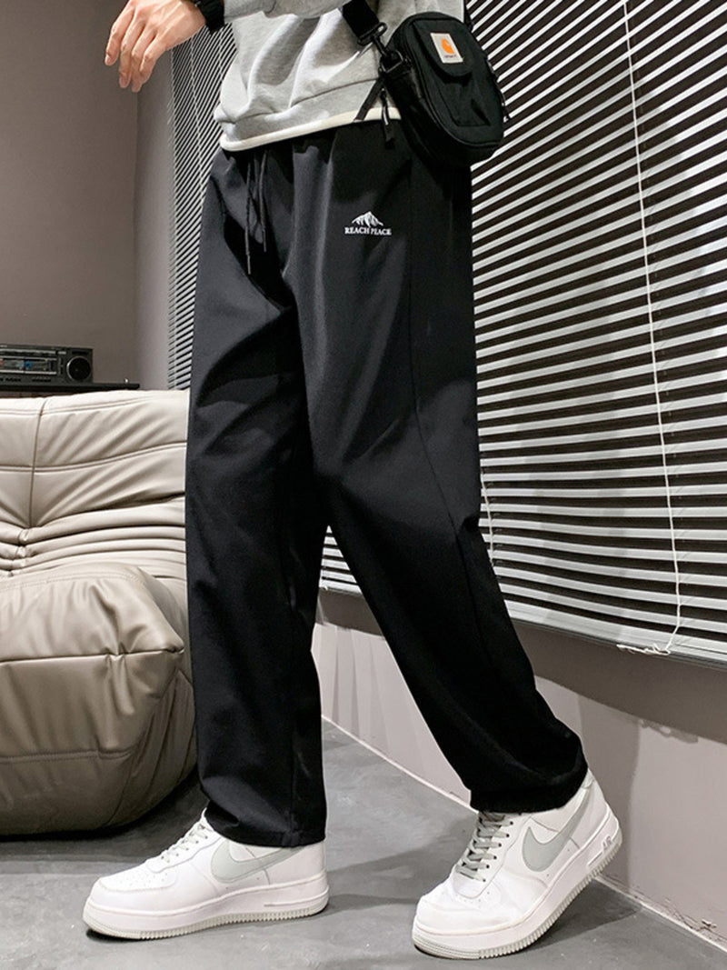 Men's Plus Size Relaxed Fit Drawstring Pants 2