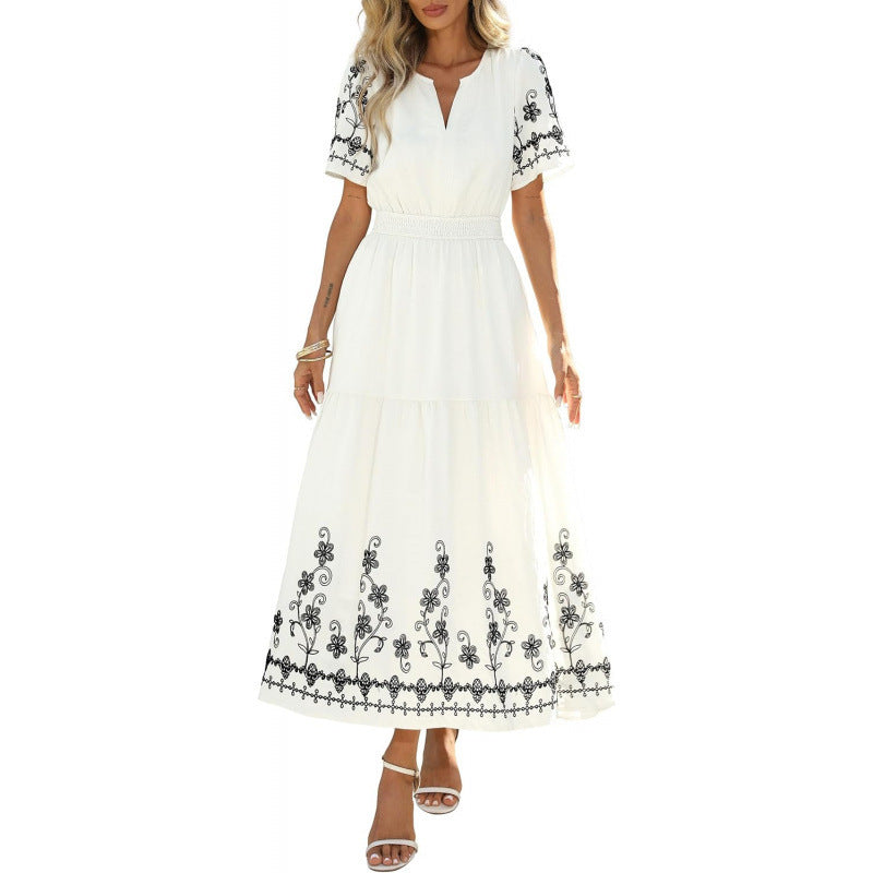 Wildflower Embroidered Midi Dress 3