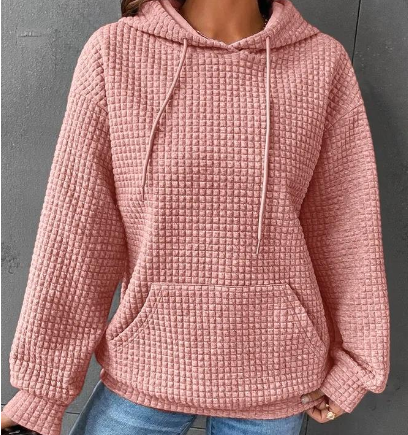 Liora Loose Sweatshirt — Pink