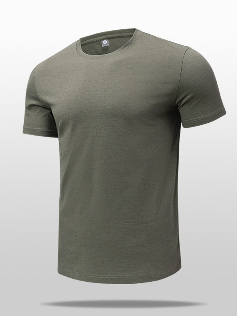 Men's Round Neck Short Sleeve Active T-Shirt 4