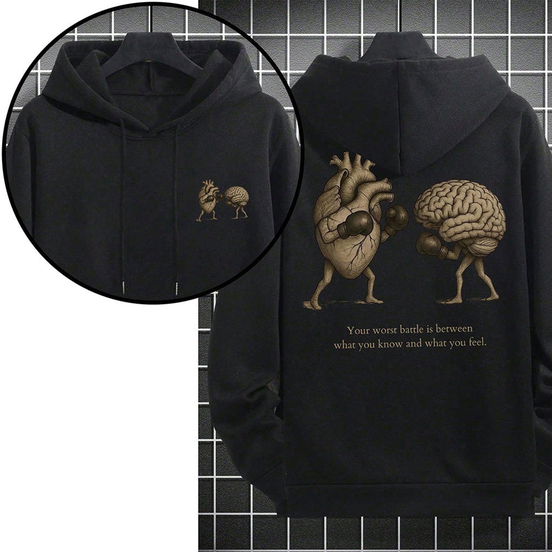 Printed Pullover Hoodie 4