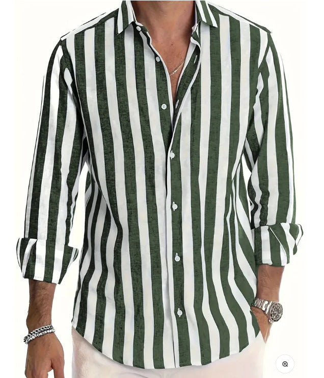 Marin Navy Stripe Shirt — KLXZCSCX20