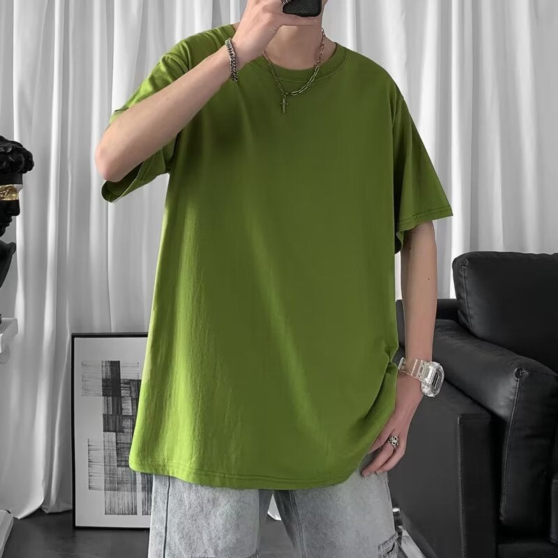 Everyday Cotton Crew Tee — Light Green