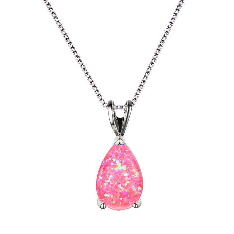 Liora Opal Teardrop Necklace 7