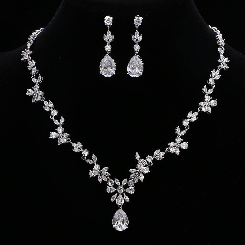 Camille Stud Earrings & Necklace Set