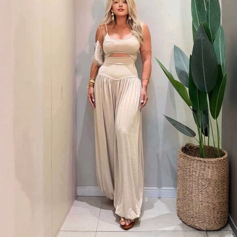 Drapey Wide-Leg Cami Jumpsuit 4