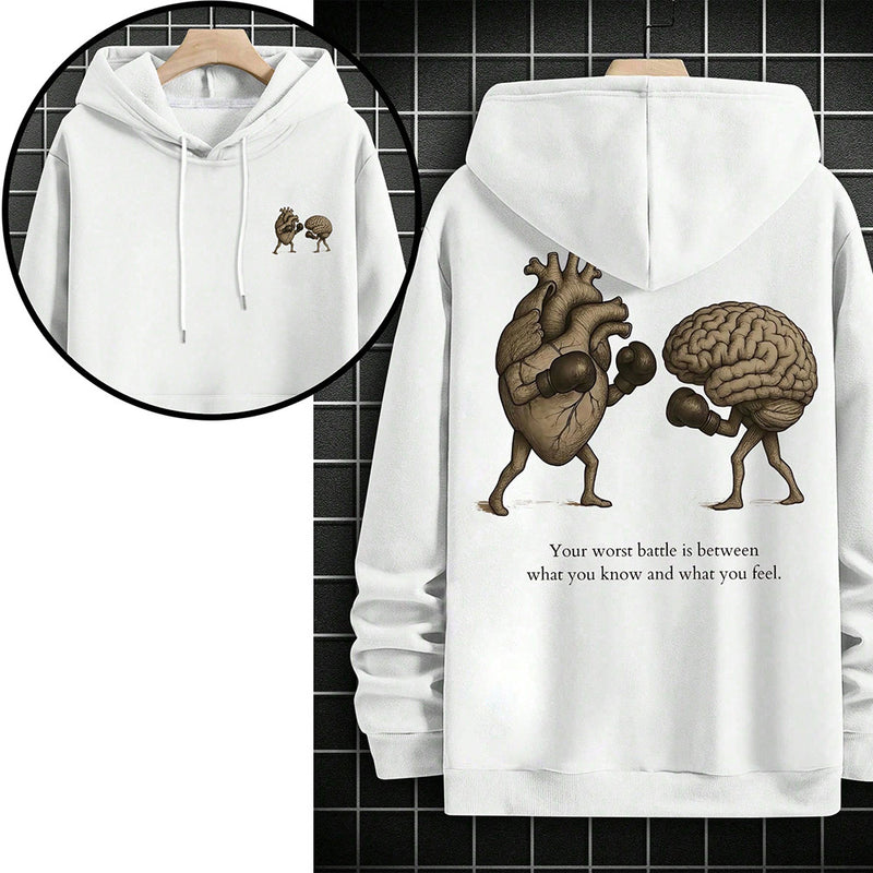 Printed Pullover Hoodie 3