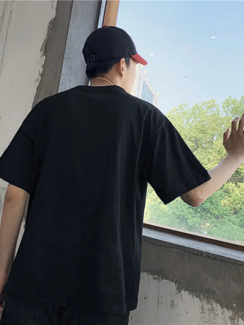 Men's Round Neck Short Sleeve T-Shirt 2