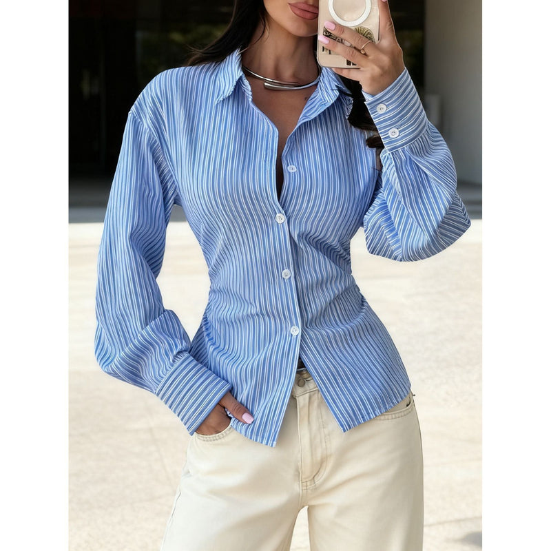Juliette Striped Blouse 1