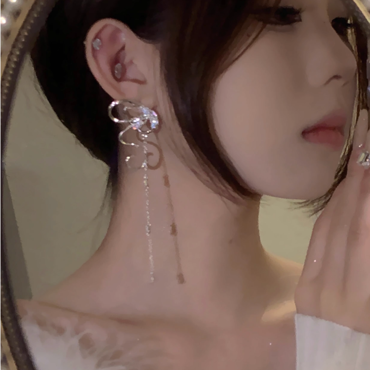 Vivienne Bow Tassel Earrings 8