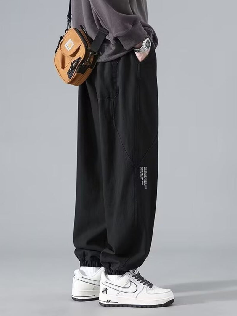 Men's Plus Size Relaxed Fit Jogger Pants 2