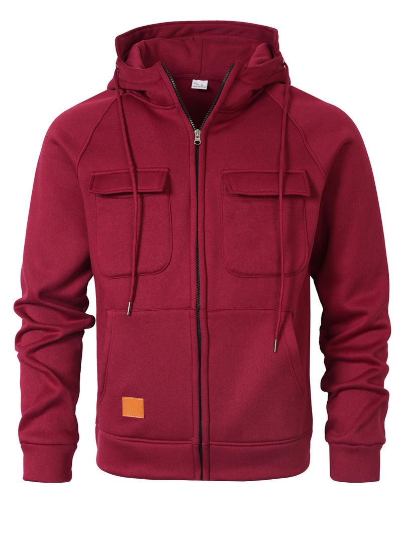 Utility Stand-Collar Hoodie 1