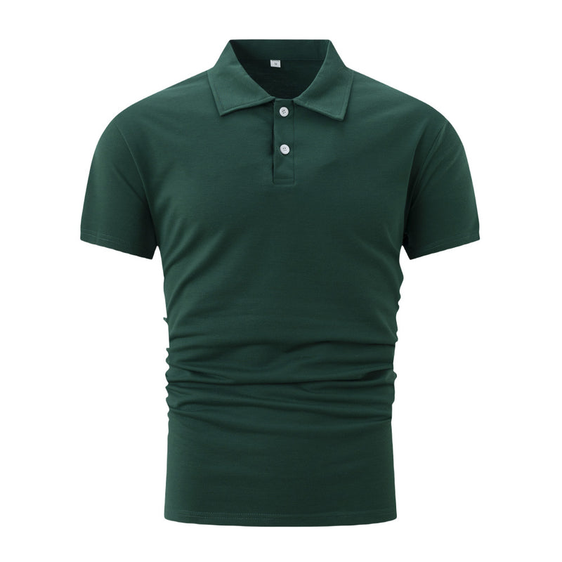 Forest Button Polo Shirt