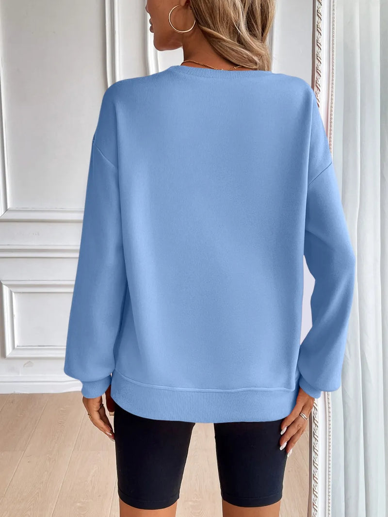 Ivy Lane Round Neck Long Sleeve Sweatshirt 7
