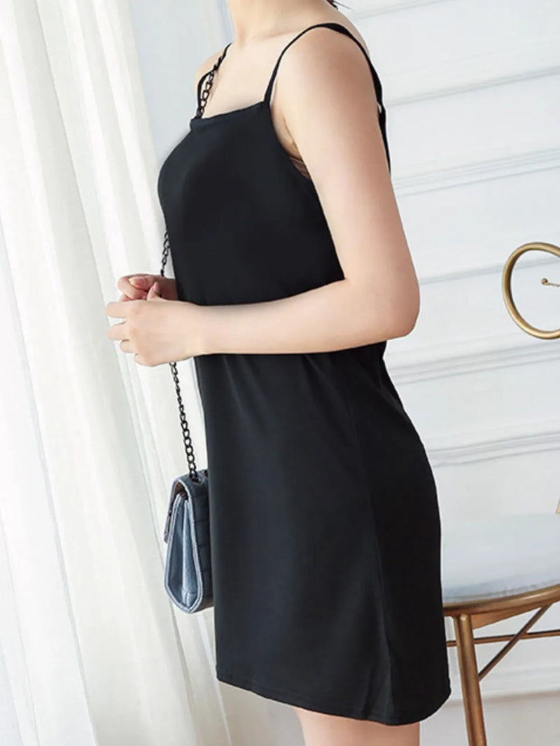 Spaghetti Strap Mini Dress 8