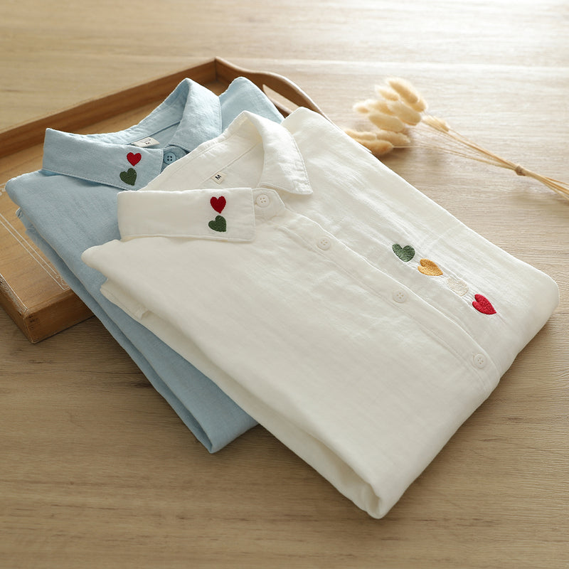 Romy Double-Layer Cotton Shirt 2