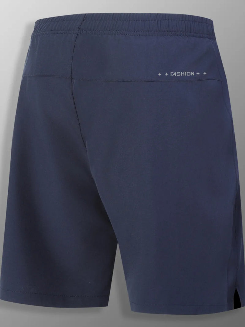 Men's Full Size Quick-Dry Drawstring Shorts Plus Size 3