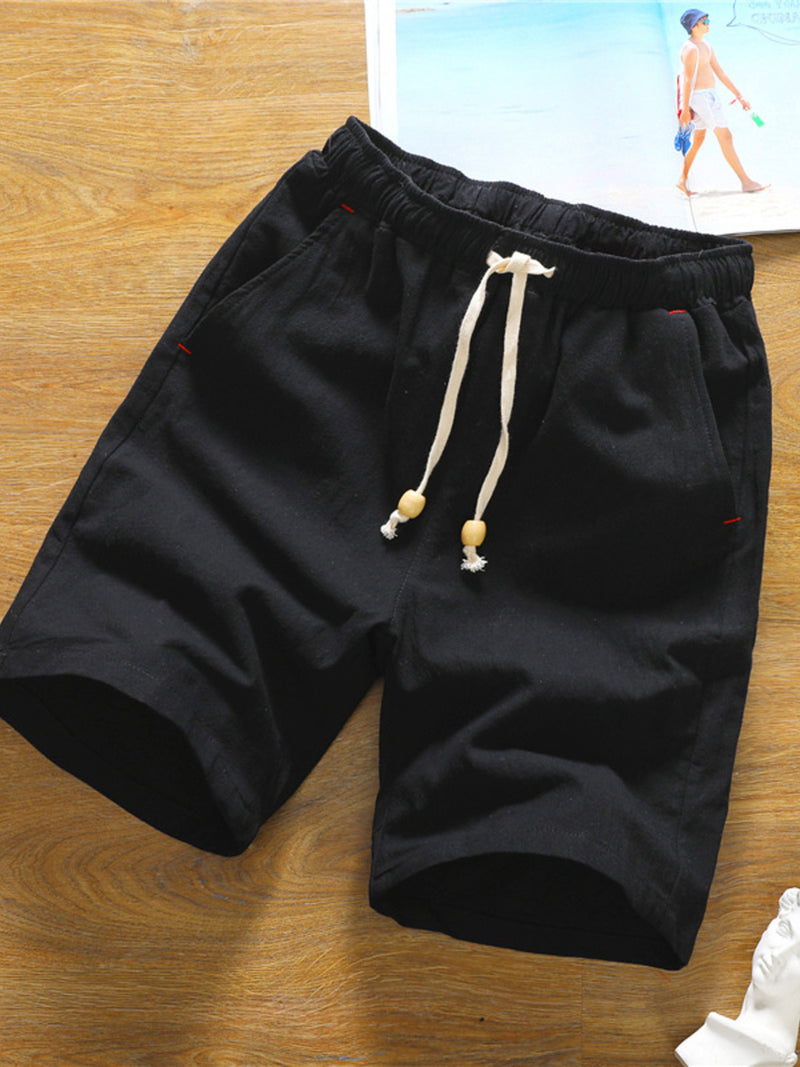 Men's Plus Size Casual Drawstring Summer Shorts 8