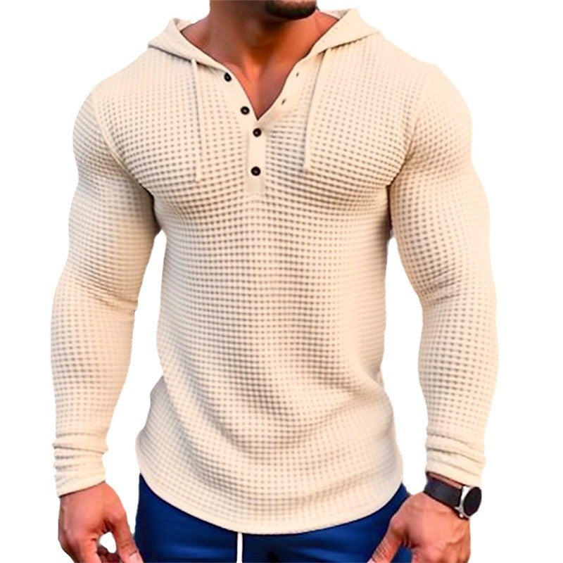 Ellis Waffle Long-Sleeve Tee
