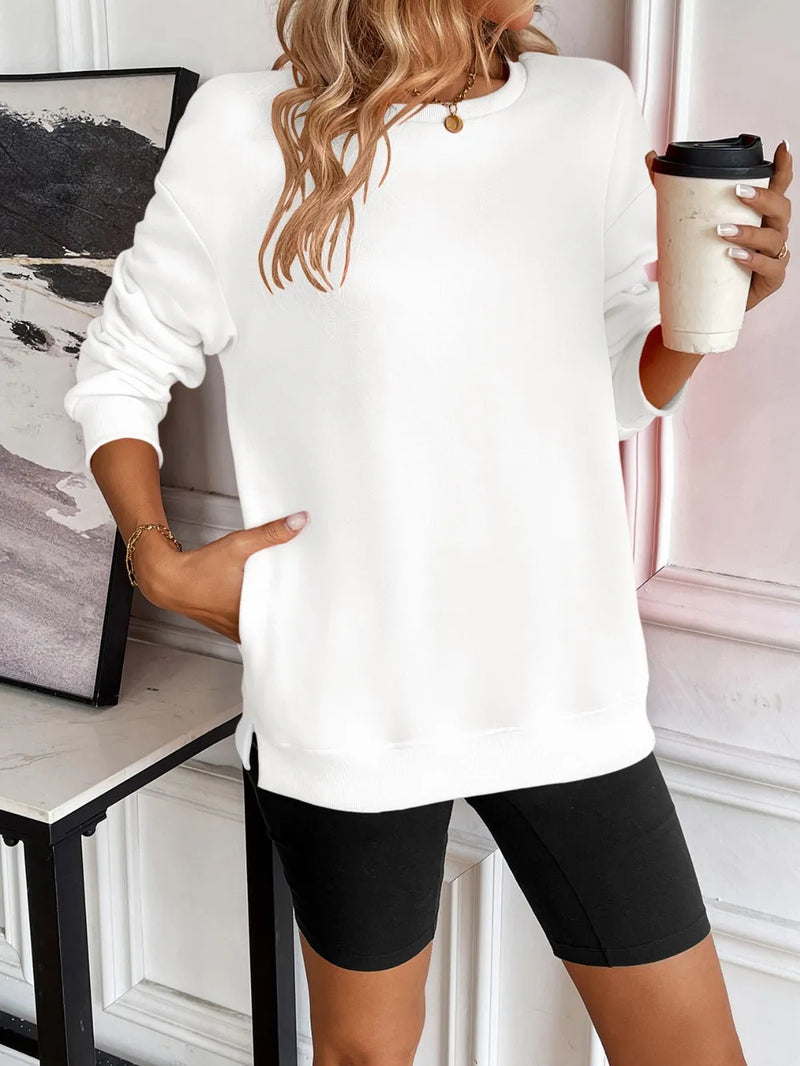 Ivy Lane Round Neck Long Sleeve Sweatshirt 4