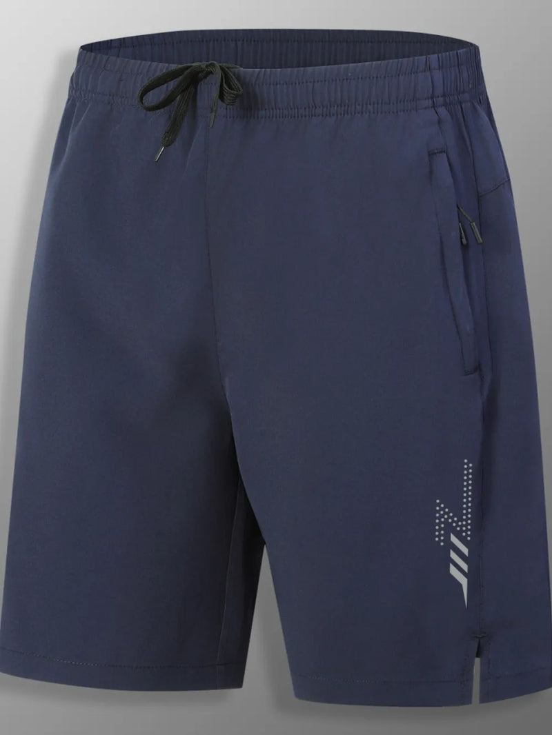 Men's Full Size Quick-Dry Drawstring Shorts Plus Size 2