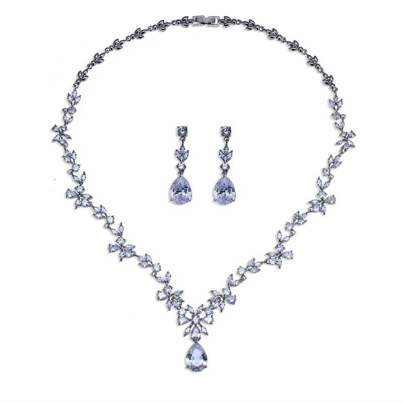 Camille Stud Earrings & Necklace Set