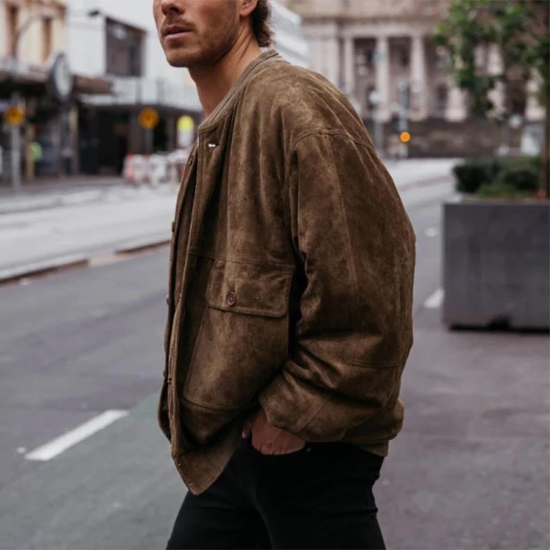 Jude Suede-Look Jacket
