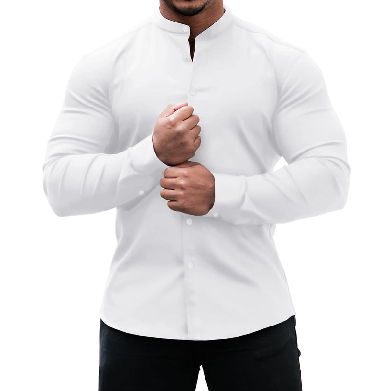Faye Long Sleeve Shirt in White