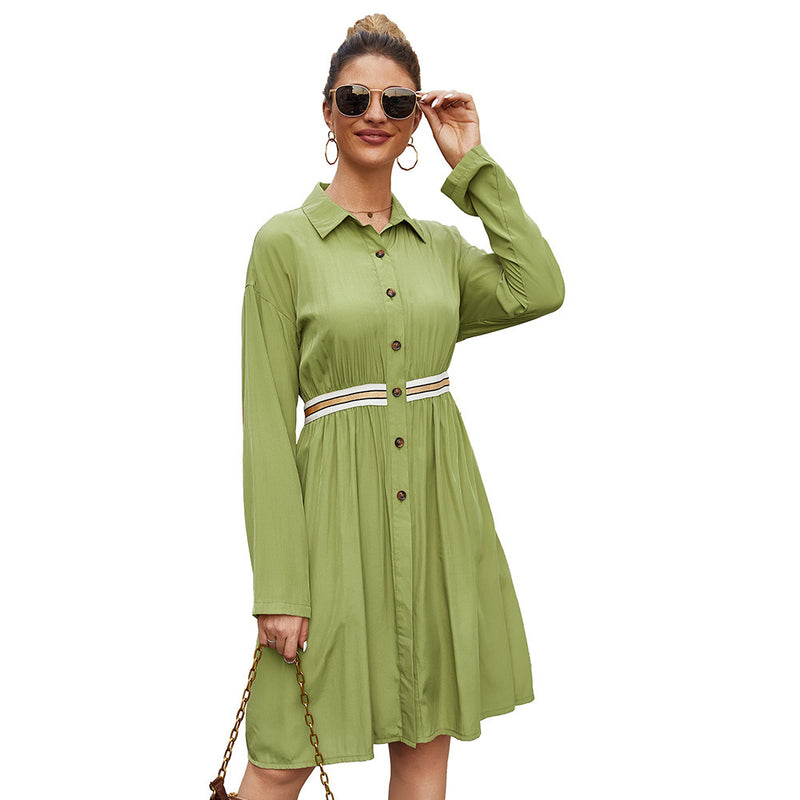 Daphne Everyday Midi Dress — Verde