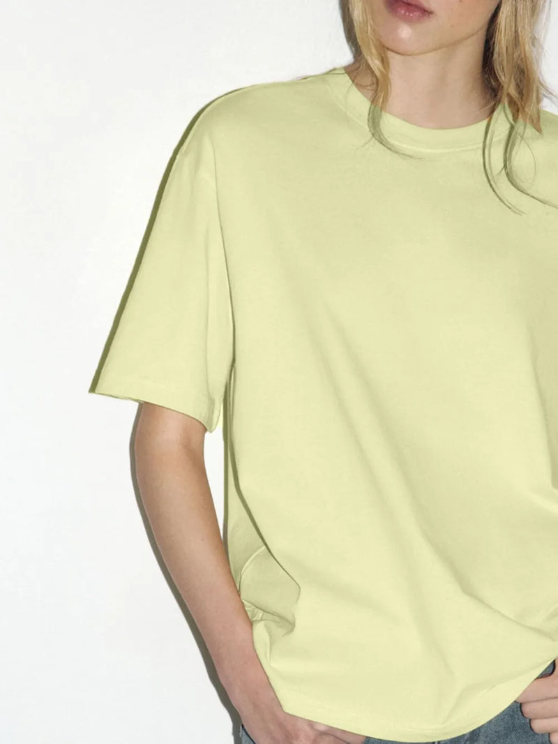 Plus Size Oversized Round Neck Short Sleeve T-Shirt 3