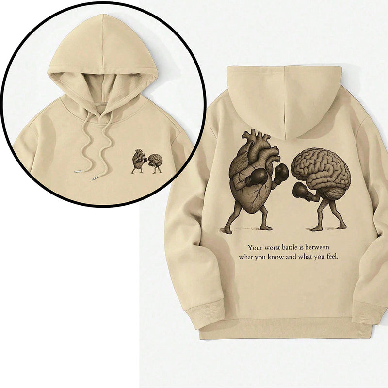 Printed Pullover Hoodie 1