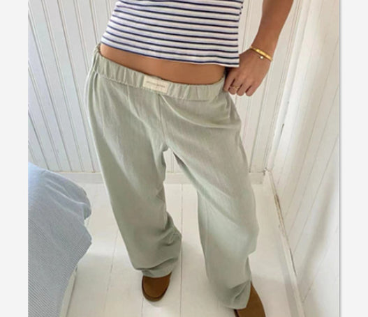 Mara Striped Wide Leg Pants