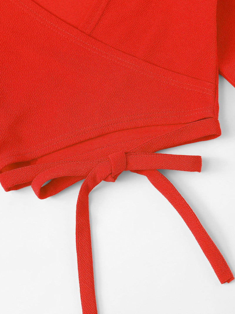Tied Flare Sleeve Top | Hazel & June