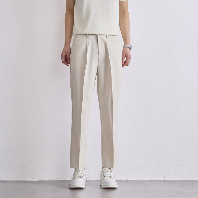 Cropped Tailored Trousers 5