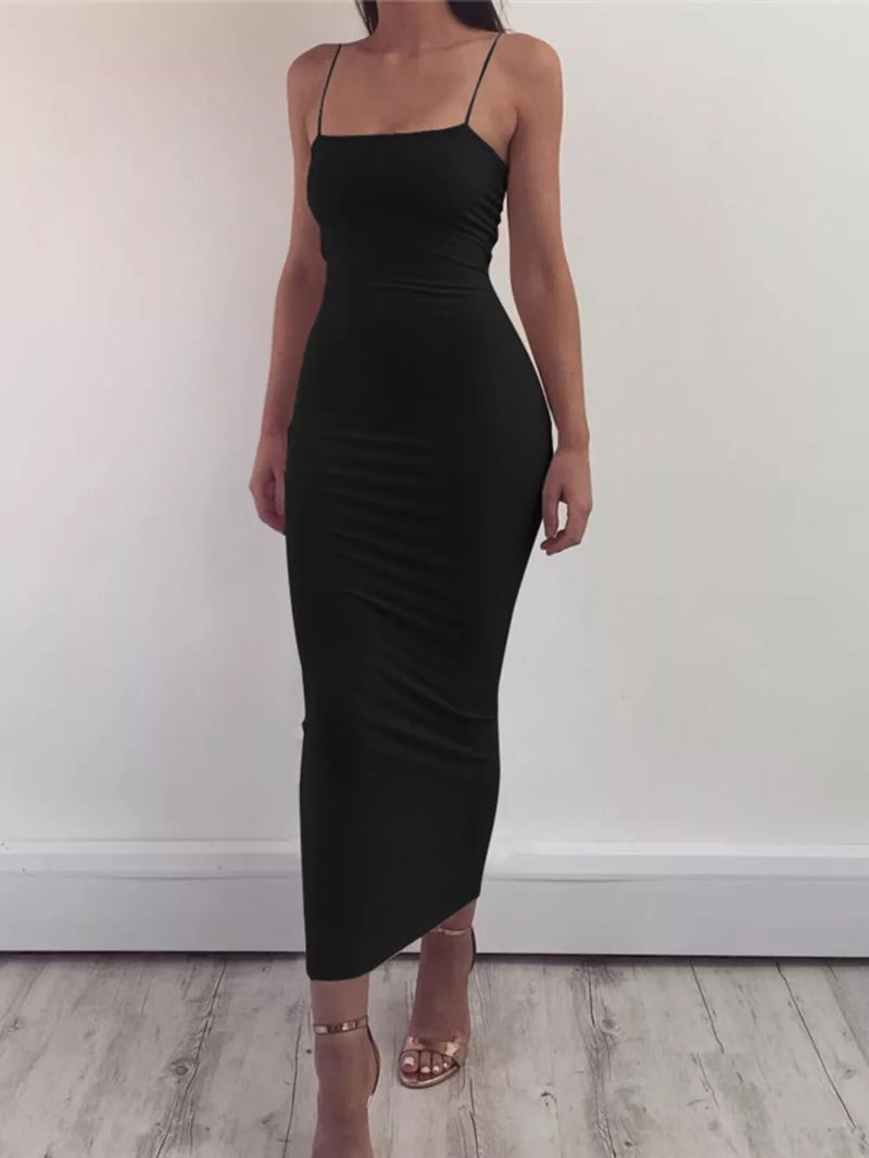 Sleeveless Bodycon Midi Dress 1