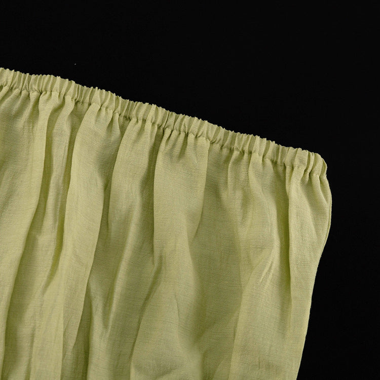 Sage Green Linen 3-Piece Lounge Set 3