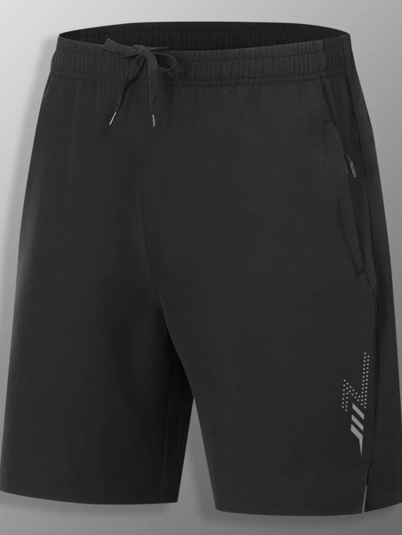 Men's Full Size Quick-Dry Drawstring Shorts Plus Size 1