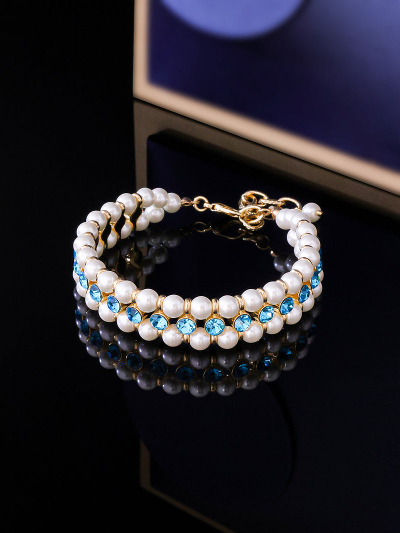 Seraphine Pearl & Crystal Necklace